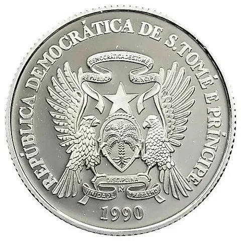 1000 добр 1990, Чемпионат мира по футболу, Италия 1990 [Сан-Томе и Принсипи] — 1