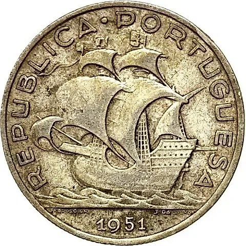 5 Escudos 1951 [Portugal] — 1