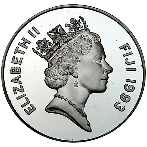 10 Dollars 1993, FIFA World Cup [Fiji] Proof — 1