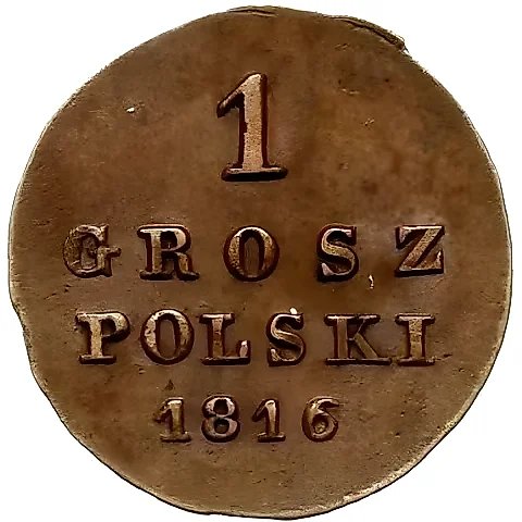 1 Grosz 1816, IB — 1