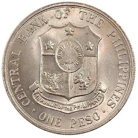 1 Peso 1964, 100th Anniversary of the Birth of Apolinario Mabini [Philippines] — 1