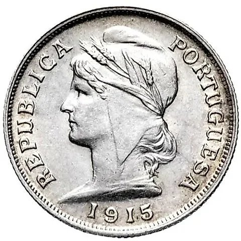 10 сентаво 1915 [Португалия] — 1