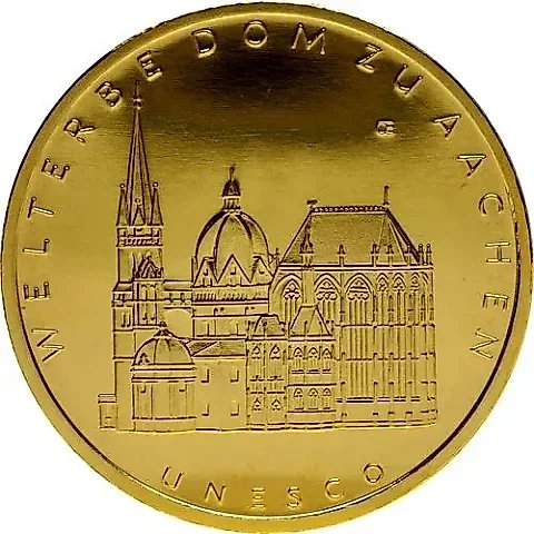 100 евро 2012, Ахенский собор [Германия] — 1