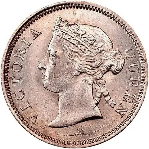 5 центов 1872 [Гонконг] — 1