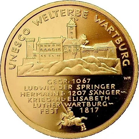 100 Euro 2011, Wartburg Castle [Germany] — 1