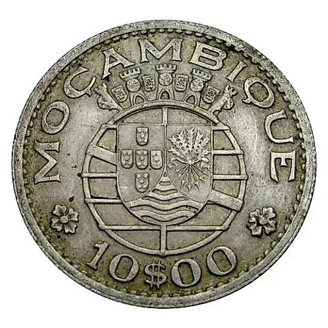 10 Escudos 1954 [Mozambique] — 1