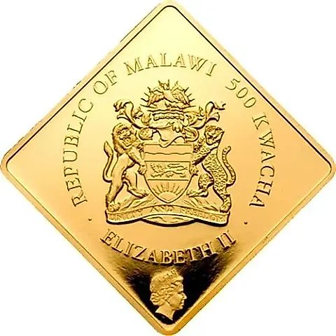 500 квач 2009, лев [Малави] Proof — 1