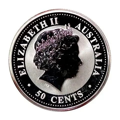 50 Cents 2000, Lunar Calendar - Year of the Dragon [Australia] Proof — 1