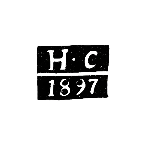 Клеймо пробирного мастера Вильно - Страдомский Николай - инициалы "Н-С" - 1897 г.