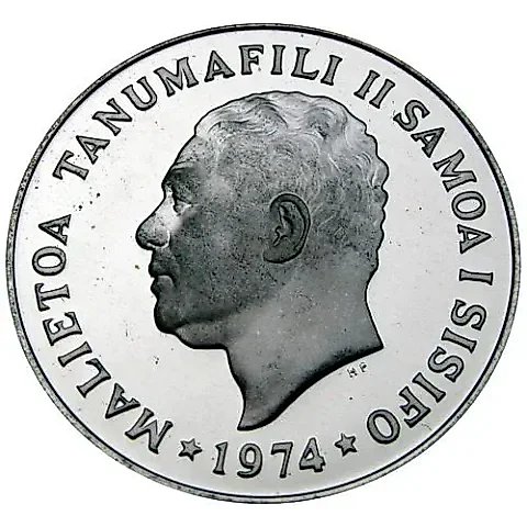 20 сене 1974 [Самоа] Proof — 1