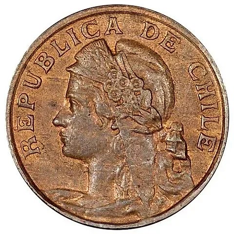 2 Centavos 1919 [Chile] — 1