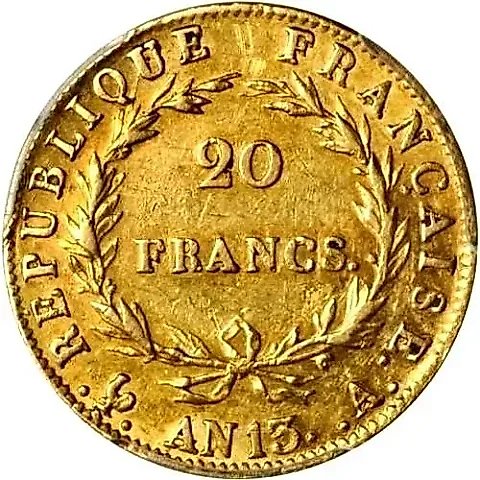 20 Francs 1804, Napoleon d'or [France] — 1