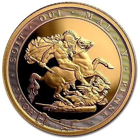 1/4 Sovereign 2017, Modern Sovereign [Great Britain] Proof — 1