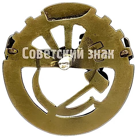 Badge "Dynamo Society" "Let's Increase the Ranks of Chekist Pilots" — 2