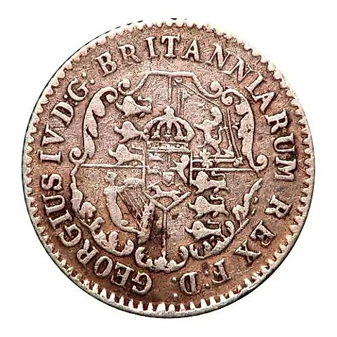 1/16 Dollar 1822 [Great Britain / British West Indies] — 1