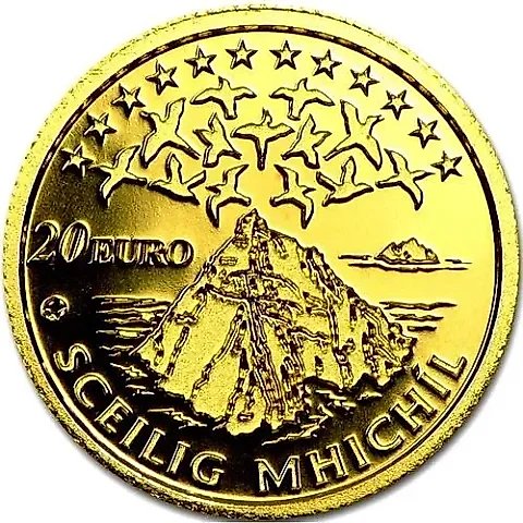 20 Euro 2008, Skellig Michael Island [Ireland] Proof — 1