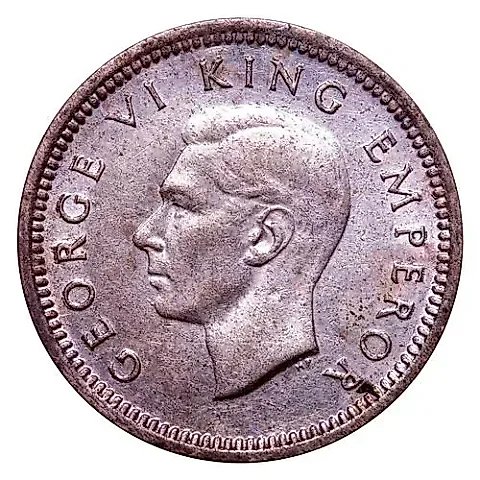 3 пенса 1939 [Новая Зеландия] — 1