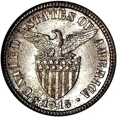 10 сентаво 1915 [Филиппины] — 1