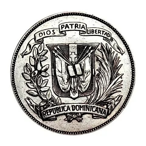 1 песо 1939 [Доминикана / Доминика] — 1