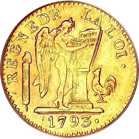 24 Livres 1793 [France] — 1