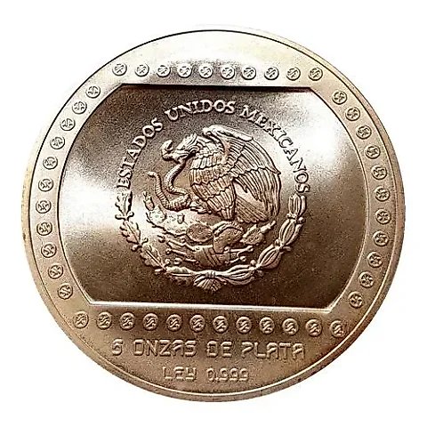 10 новых песо 1993, Пирамида Кукулькана [Мексика] — 1