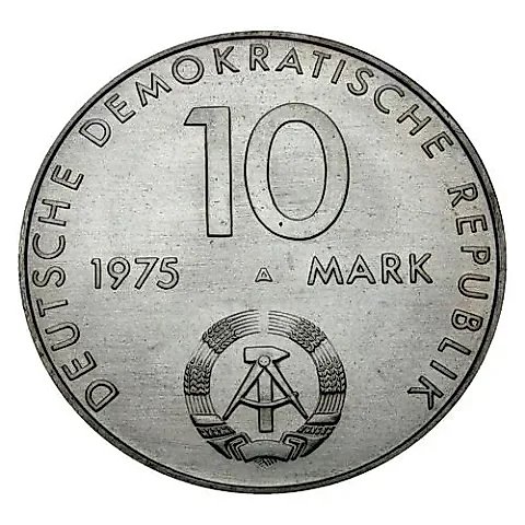 10 марок 1975, Швейцер [Германия / ГДР] — 1