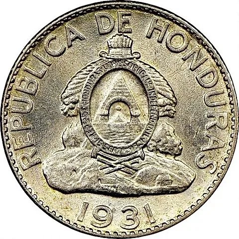 20 Centavos 1931 [Honduras] — 1