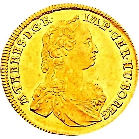 1 Ducat 1747-1765, Maria Theresa - Styrian Shield in Center [Austria] — 1
