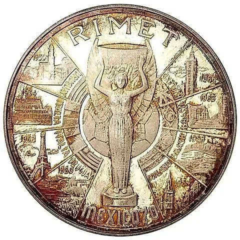200 Pesetas 1970, 1970 FIFA World Cup [Equatorial Guinea] — 1