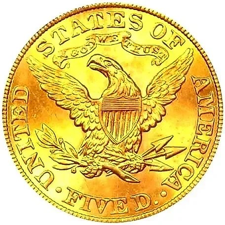 5 Dollars 1900, Liberty Head [USA] — 1