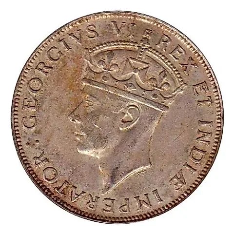 1 Shilling 1937 [East Africa] — 1
