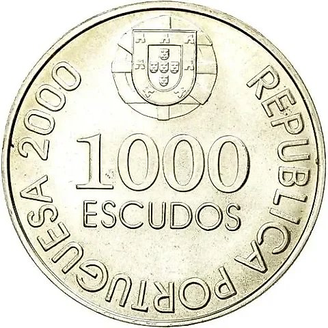 1000 Escudos 2000, João de Castro [Portugal] — 1