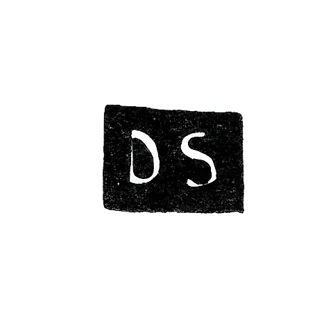 Клеймо неизвестного мастера Архангельска - инициалы "DS" 1796