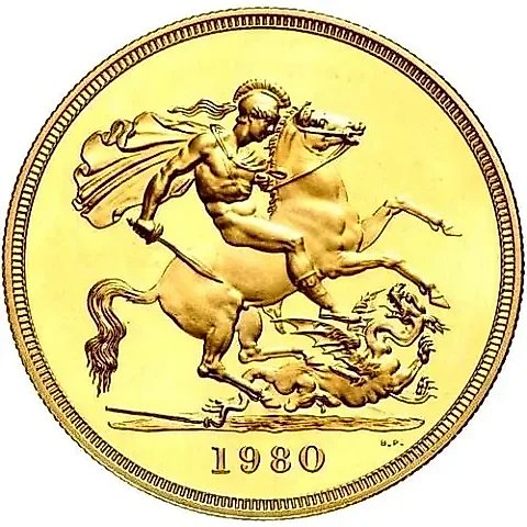5 фунтов 1980 [Великобритания] Proof — 1