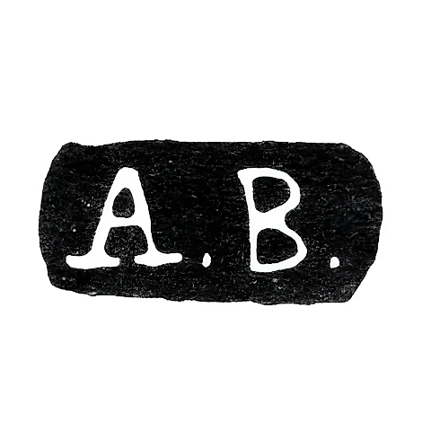 Клеймо мастера Берг Арон (Berg Aron) - Ленинград - инициалы "А.В."