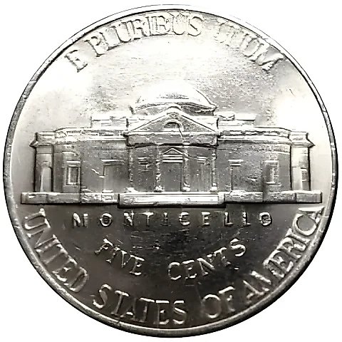5 Cents 2001, P, Thomas Jefferson [USA] — 1