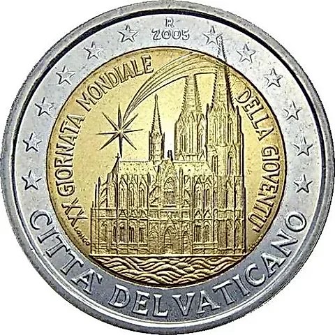 2 Euro 2005, World Youth Day [Vatican] — 1