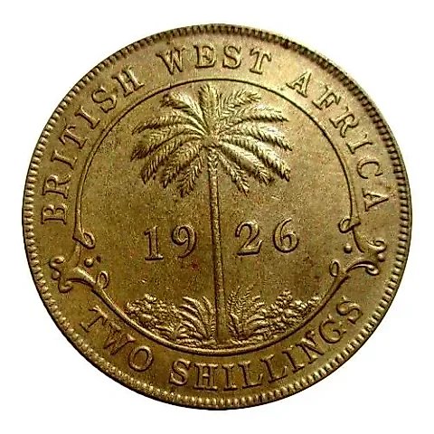 2 шиллинга 1926 [Британская Западная Африка] — 2