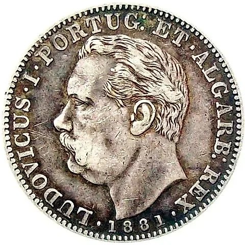1 рупия 1881 [Индия / Португальская Индия] — 1