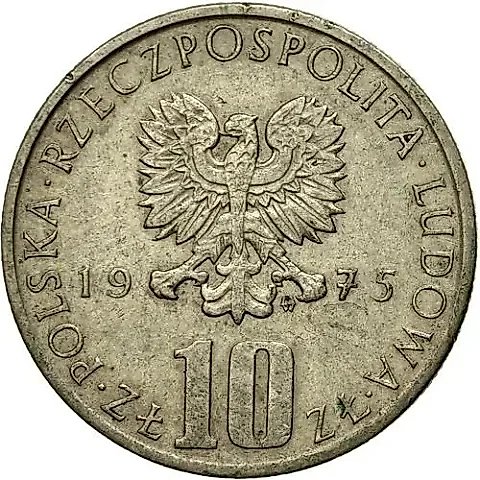 10 злотых 1975, Прус [Польша] — 1