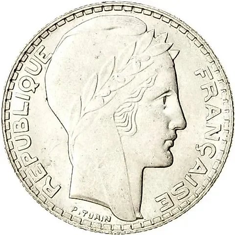 10 Francs 1933 [France] — 1