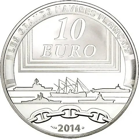 10 Euro 2014, Le Redoutable [France] Proof — 1