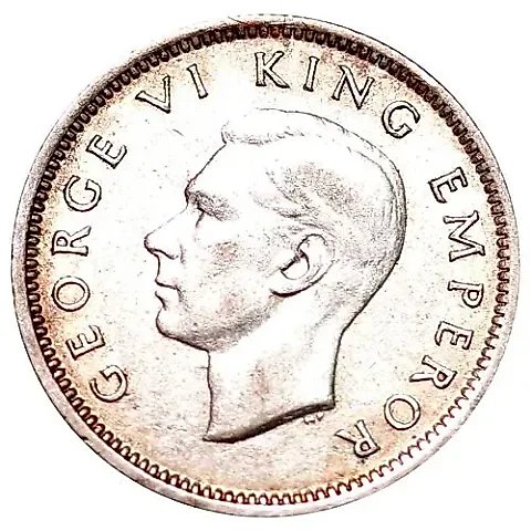 6 пенсов 1939 [Новая Зеландия] — 1