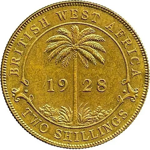 2 Shillings 1928 [British West Africa] — 2