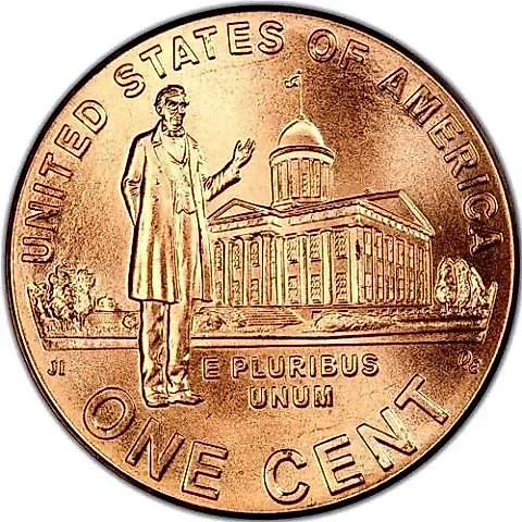 1 Cent 2009, Lincoln at the Capitol [USA] — 1