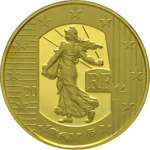 5 euro 2014, Denier [France] Proof — 1