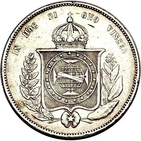 2000 Reis 1853-1867 [Brazil] — 1