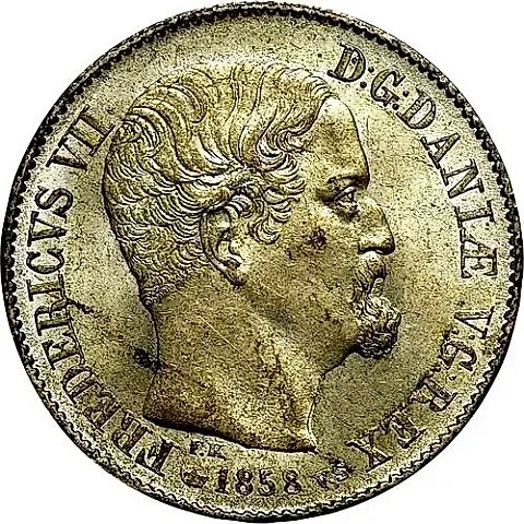 16 Skilling-Rigsmynt 1856-1858 [Denmark] — 1