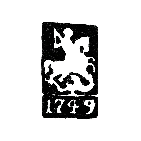 Городское клеймо Москвы 1749 г. "Георгий Победоносец"