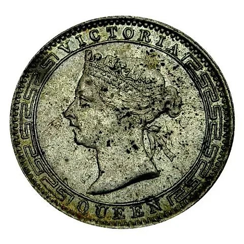 25 Cents 1893 [Sri Lanka] — 1